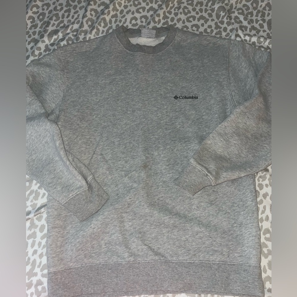 Women’s Gray Columbia Sweater Sweatshirt size small